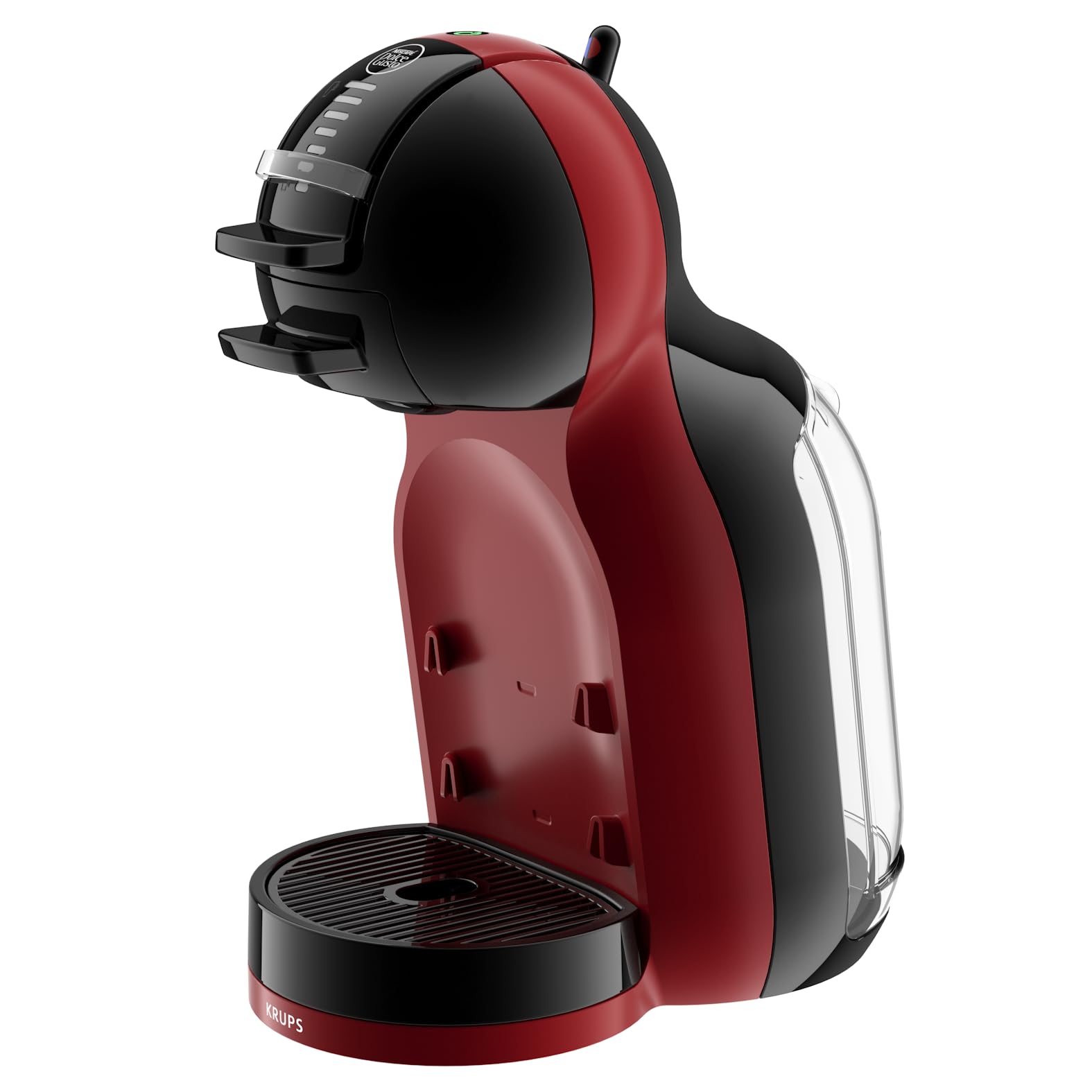 Mini Me KP123H – Automatische Kapselmaschine, 15 Bar, Cherry Red / Schwarz