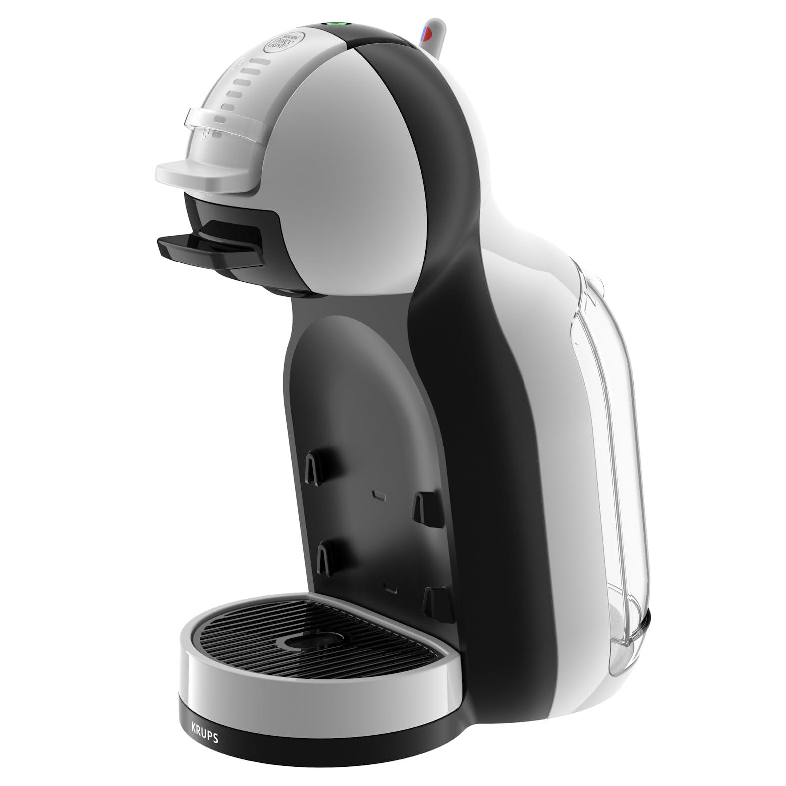 Mini Me KP123B – Automatische Kapselmaschine, 15 Bar, Arctic Grey / Schwarz